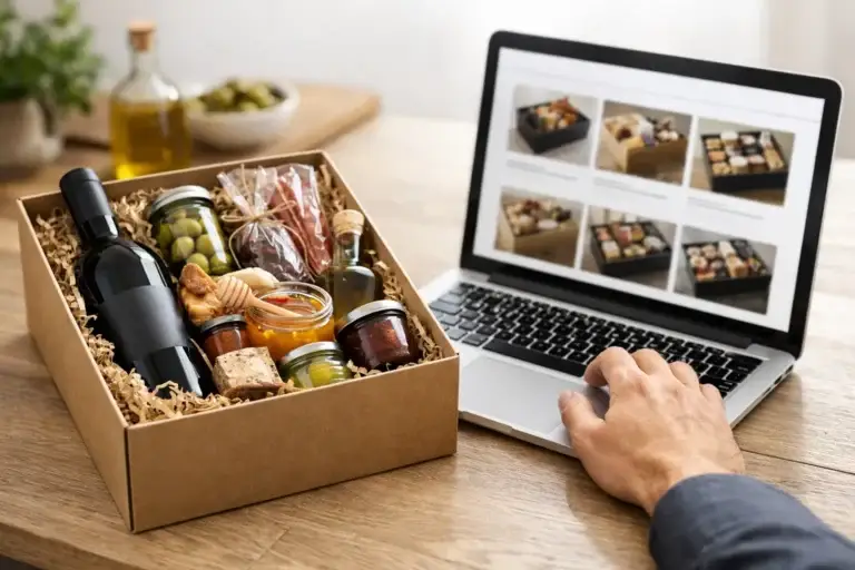 Geschenkbox mit Feinkost online richtig wählen