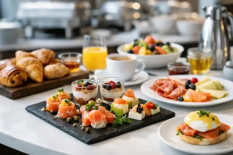 Delikatessen für Hotel Frühstück mit Profil