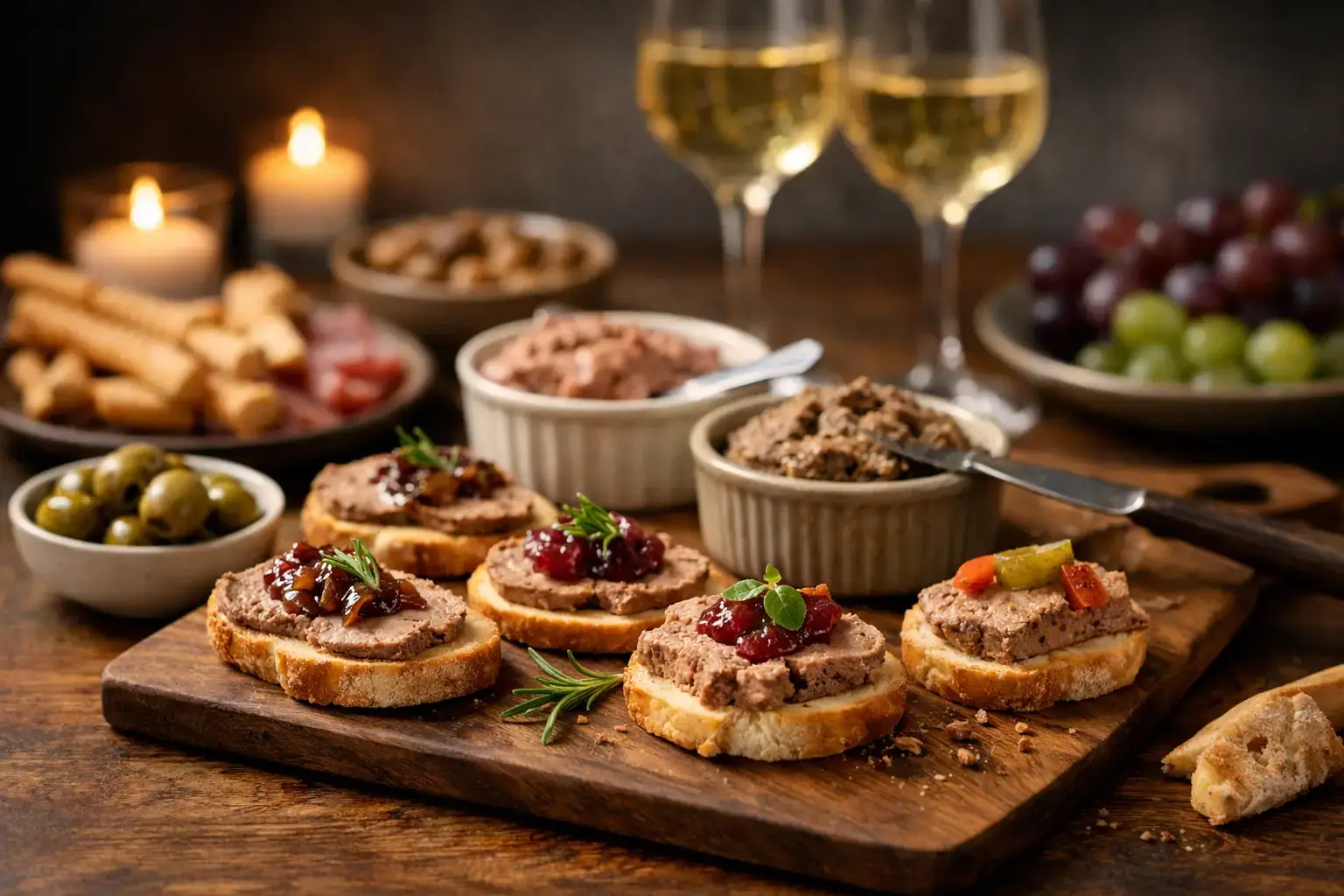Aperitif-Ideen mit Paté für genussvolle Abende