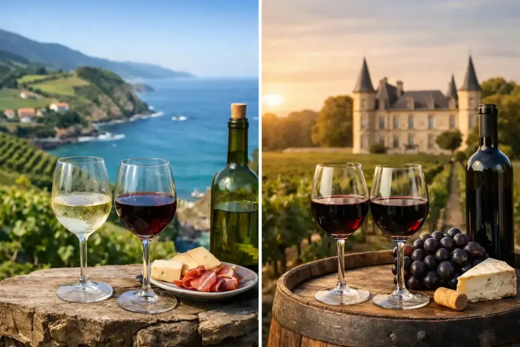Baskischer Wein oder Bordeaux: Was passt besser?