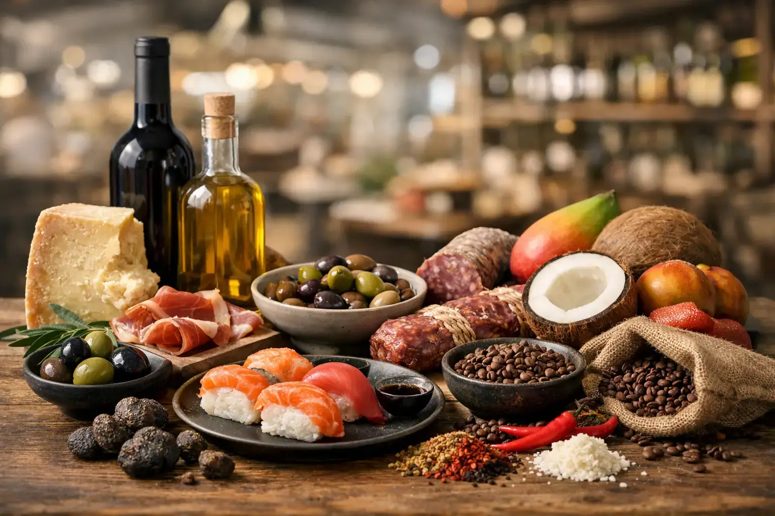 Direktimport im Gourmetmarkt richtig genießen
