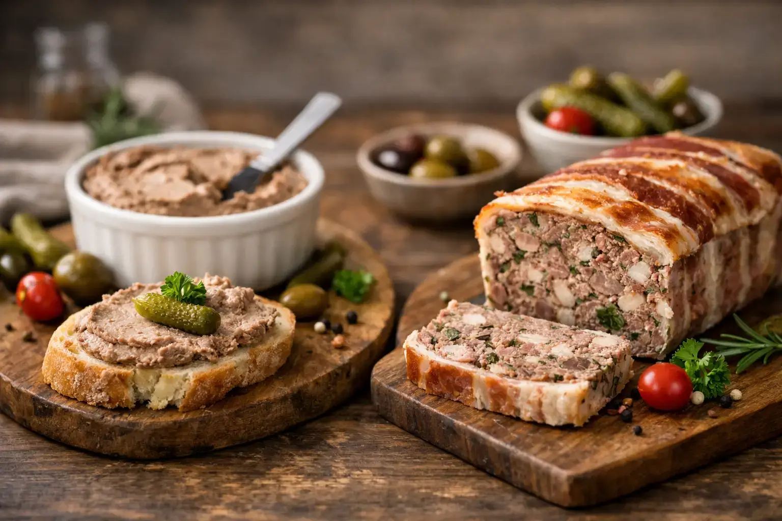 Paté oder Terrine - was ist der Unterschied?