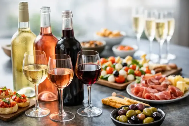 Welcher Wein zum Aperitif-Buffet wirklich passt