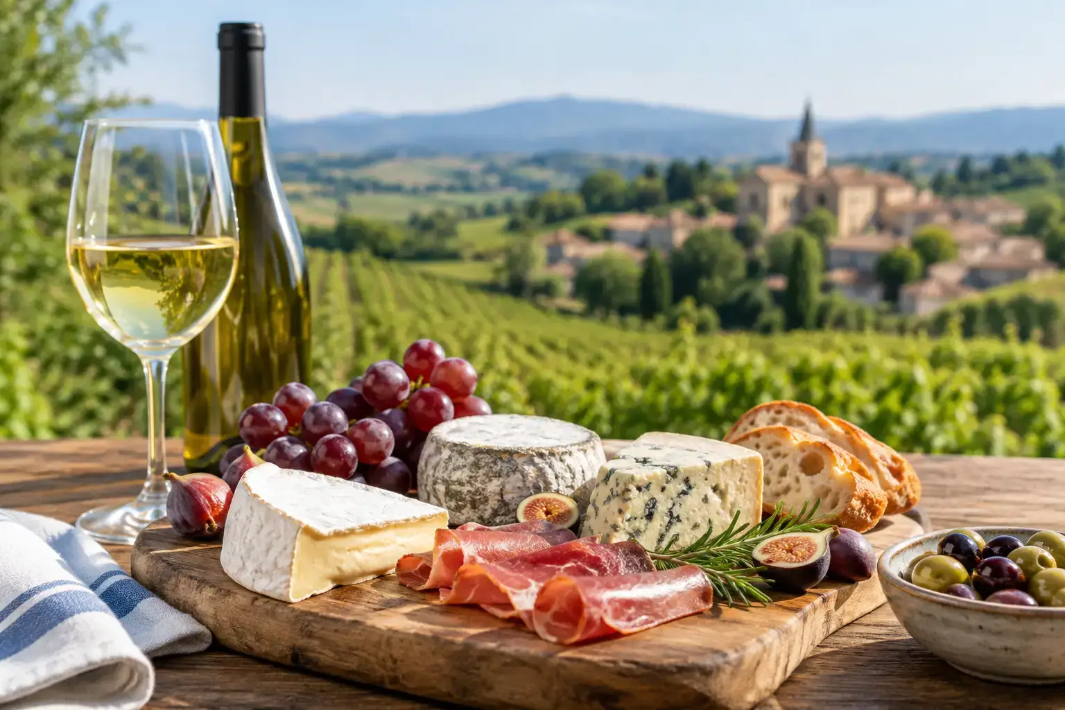 Regionale Delikatessen aus Frankreich genießen